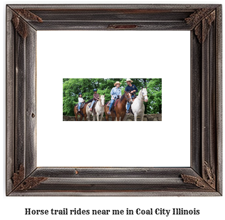 horse trail rides near me in Coal City, Illinois